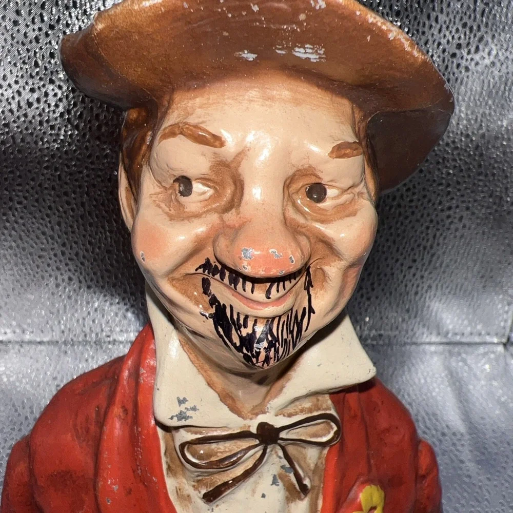 vintage‎ porcelain bust lamp of 